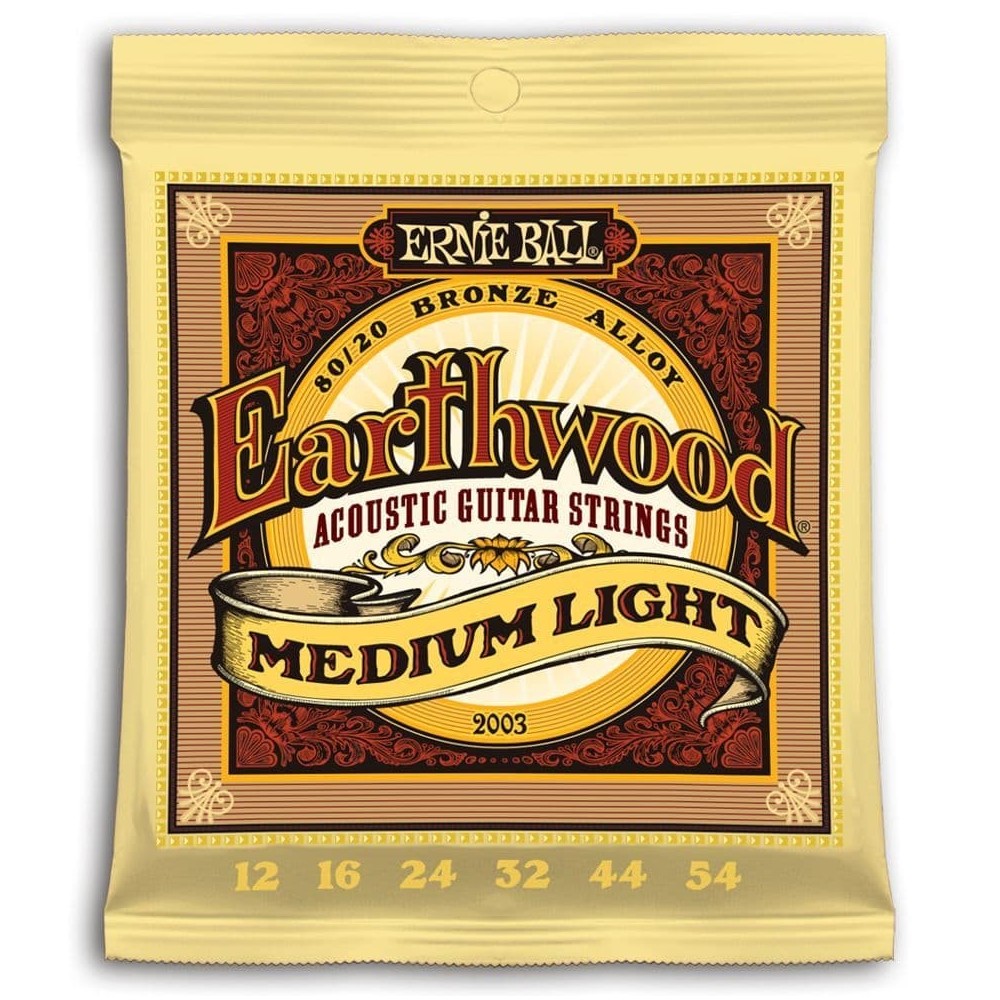 Ernie Ball 2003 EARTHWOOD BRONZE MEDIUM Light...