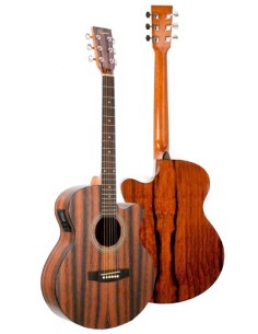Daytona A401CEEB GUITARRA ACUSTICA A401CE MINI JUMBO EBANO