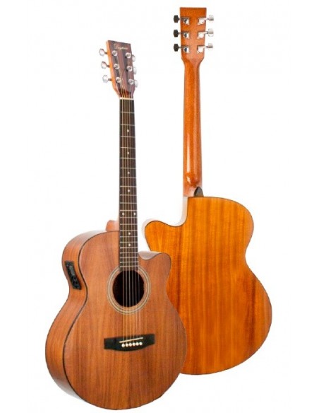 Daytona A401CEKOA GUITARRA ACUSTICA A401CE MINI JUMBO KOA