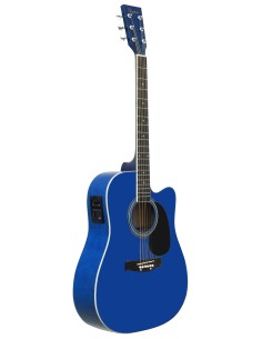 Daytona A411CEBL GUITARRA ACUSTICA ELECTRIFICADA AZUL