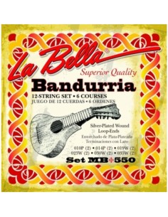 La Bella BMB0 JUEGO DE CUERDAS DE BANDURRIA
