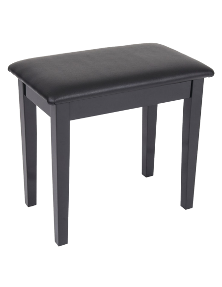 Amadeus BPRA001 BANQUETA PARA PIANO NEGRA