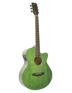 Daytona GADSTGR GUITARRA ACUSTICA MINI JUMBO VERDE