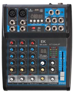 EK Audio KT04UP MESA DE MEZCLAS CON EFECTOS