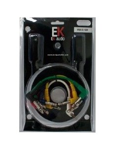 EK Audio P001 SET DE 6 LATIGUILLOS JACK - JACK