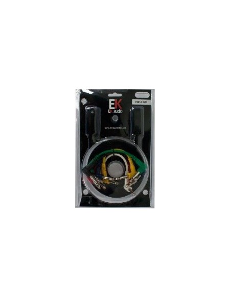 EK Audio P001 SET DE 6 LATIGUILLOS JACK - JACK