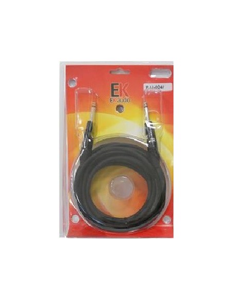 EK Audio PJJ0043 CABLE PARA GUITARRA EK JACK-JACK RECTO PJJ0043