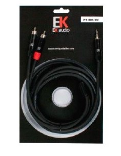 EK Audio PY00115 CABLES EK MINI JACK - RCA 1.5 METROS