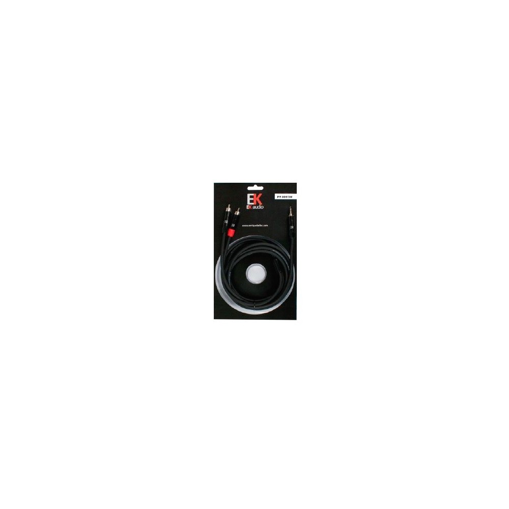 EK Audio PY00115 CABLES EK MINI JACK - RCA 1.5...