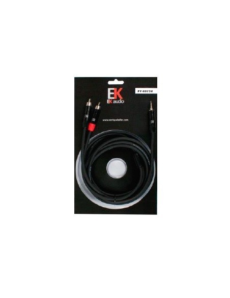 EK Audio PY00115 CABLES EK MINI JACK - RCA 1.5 METROS