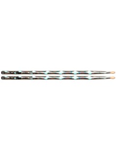 Vater VCS5A BAQUETAS COLOR WRAP PLATEADO