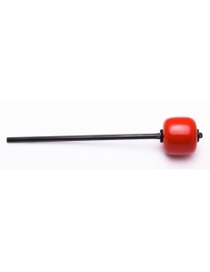 Danmar BASS DRUM PEDAL BEATER RED HARD WOOD 205A