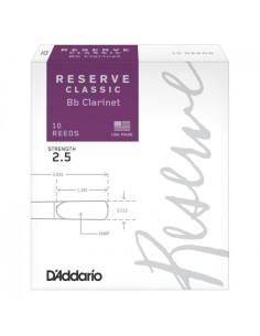 Rico CAÑA CLARINETE CLASSIC RESERVE 2½