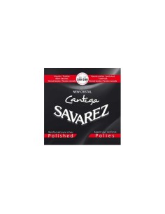 Savarez JUEGO CLASICA NEW CRISTAL CANTIGA ROJA 510-CRH