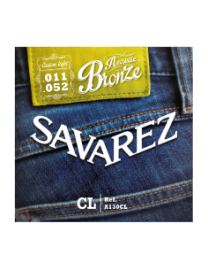 Savarez JUEGO CUERDAS GUITARRA ACUSTICA A130CL BRONCE...