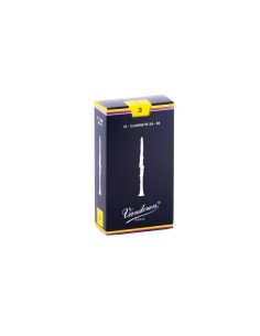Vandoren CAÑA CLARINETE TRADICIONAL 3 CAJA AZUL