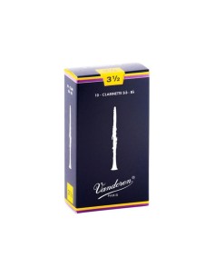 Vandoren CAÑA CLARINETE TRADICIONAL 3½ CAJA AZUL