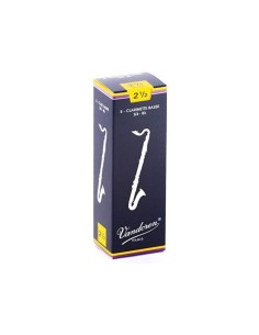 Vandoren CAÑA CLARINETE BAJO TRADICIONAL 2½ AZUL