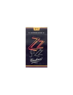 Vandoren CAJA 10 CAÑAS SAXO ALTO ZZ 2½ CAJA NEGRA