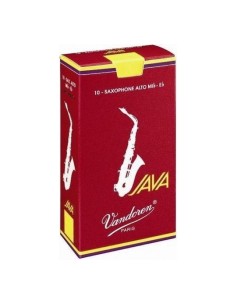 Vandoren CAJA 10 CAÑAS SAXO ALTO JAVA 2½ CAJA ROJA