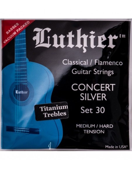 Luthier JUEGO CUERDAS 30 TITANIUM CLASICA LU-30T