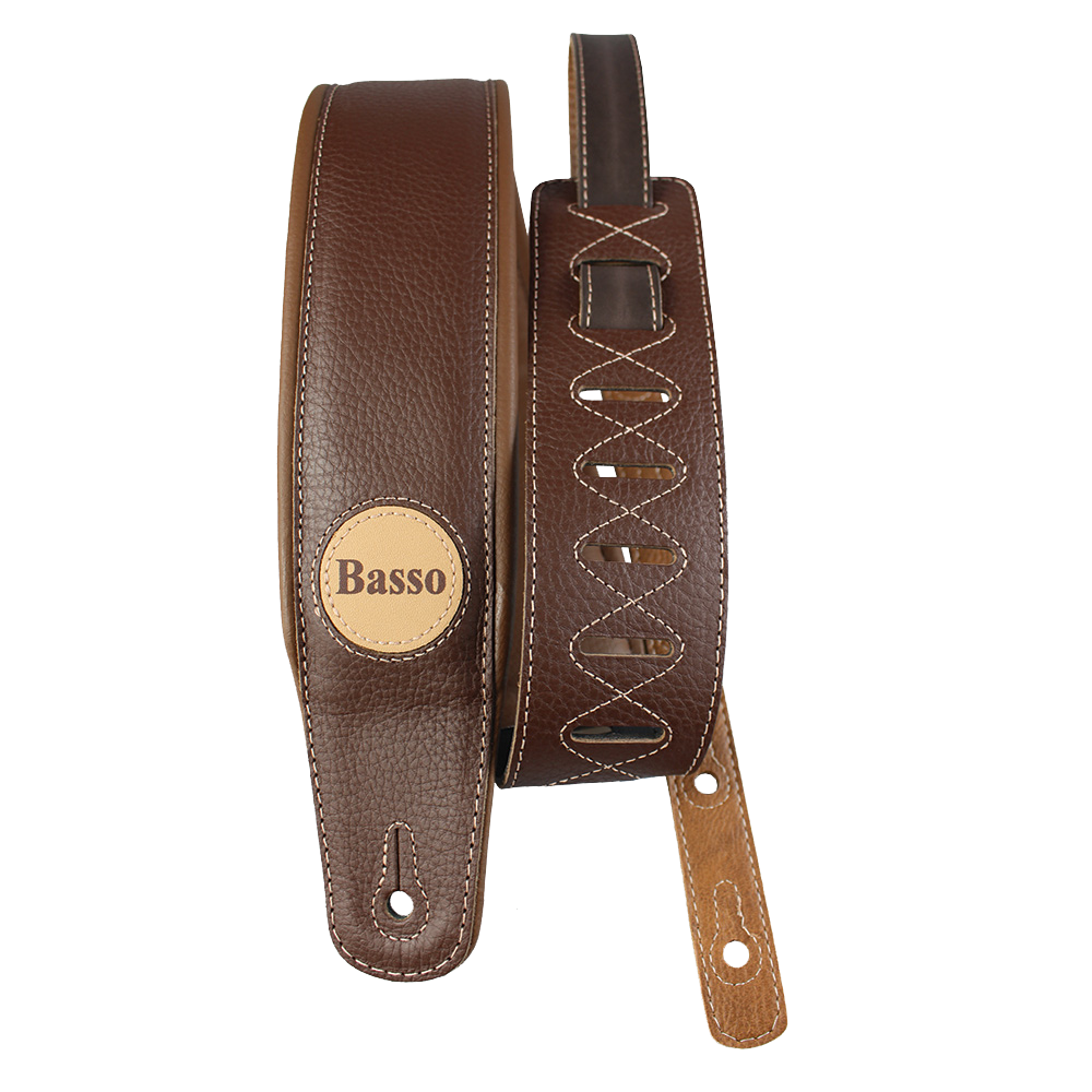 Basso CORREA SERIE CUERO MARRON