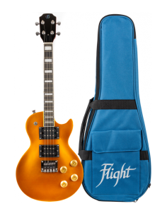 FLIGHT UKELELE TENOR ROCK SERIES CENTURION VINTAGE GOLD...
