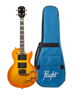 FLIGHT UKELELE TENOR ROCK SERIES CENTURION VINTAGE BURST...